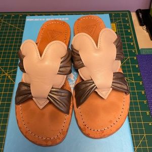 Fluevog Tambo Heart Sandals